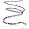 Black Finding Chain, Black Plated Jewelry Making Chain, DIY Necklace Chain, Assorted Styles, 1 foot, GemMartUSA (BPCH)